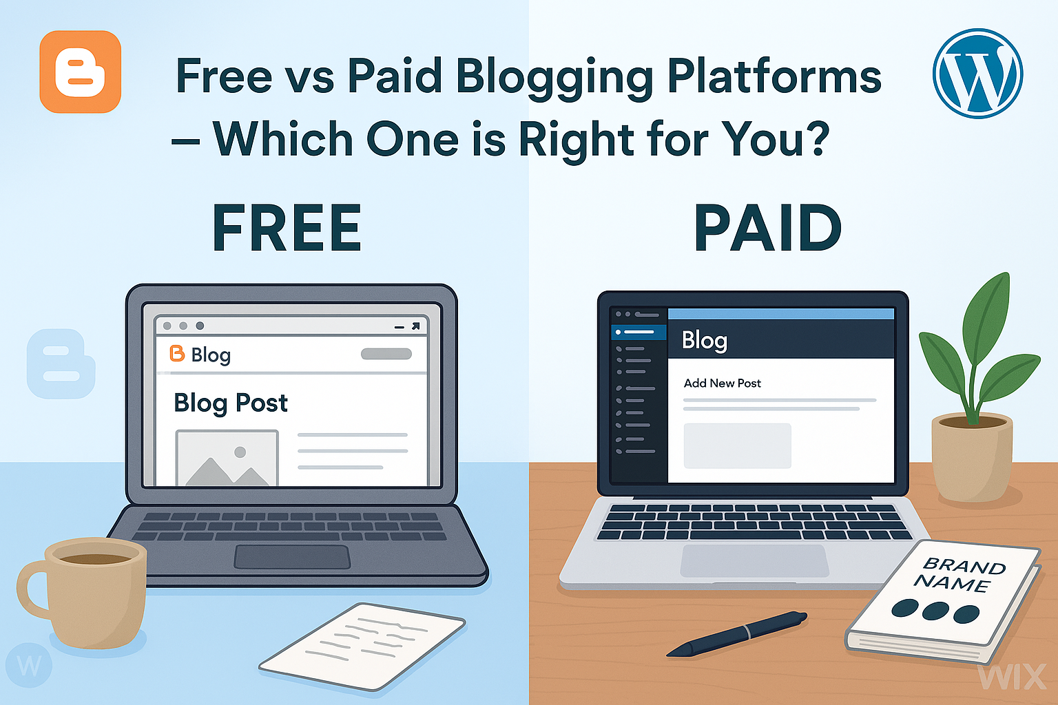Free vs Paid Blogging Platforms